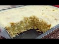 ✅ Afogadinho de coco - Bolo de coco cremoso, molhadinho e fácil de fazer