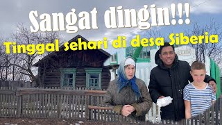 Suasana desa di Siberia pada musim dingin - Sehari hidup di desa orang Siberia