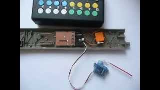 Roco GeoLine build in servo decoder