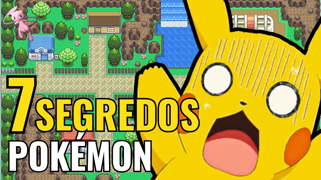 7 Segredos de Pokémon que 99% dos fãs Não Sabem