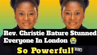 Rev. Christie Bature’s Emotional Moment In London — Try Not To Cry 😢#christie #relationships