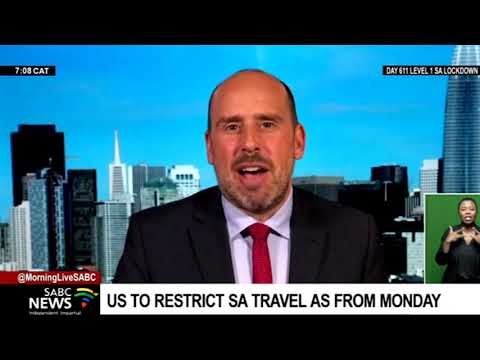 COVID-19 I The US will also restrict travel from South Africa beginning Monday