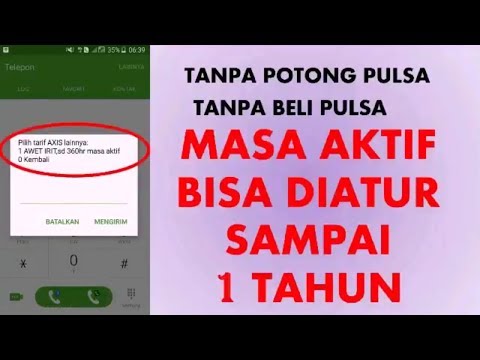 Cara Memperpanjang Masa Aktif Kartu XL, Telkomsel, Indosat & Tri. 