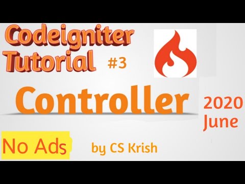 How Controller Works in Codeigniter in Hindi