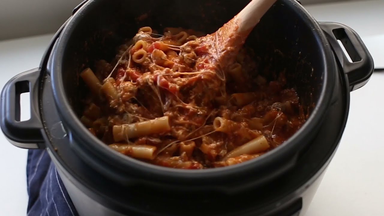 Pressure Cooker Baked Ziti Instant Pot Teacher
