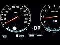 2015 BMW M6 (f12) 0-270 km/h Beschleunigung