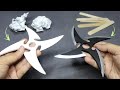 Ninja Star Shuriken from Paper & Popsicle Sticks | Easy DIY - Compilation Version