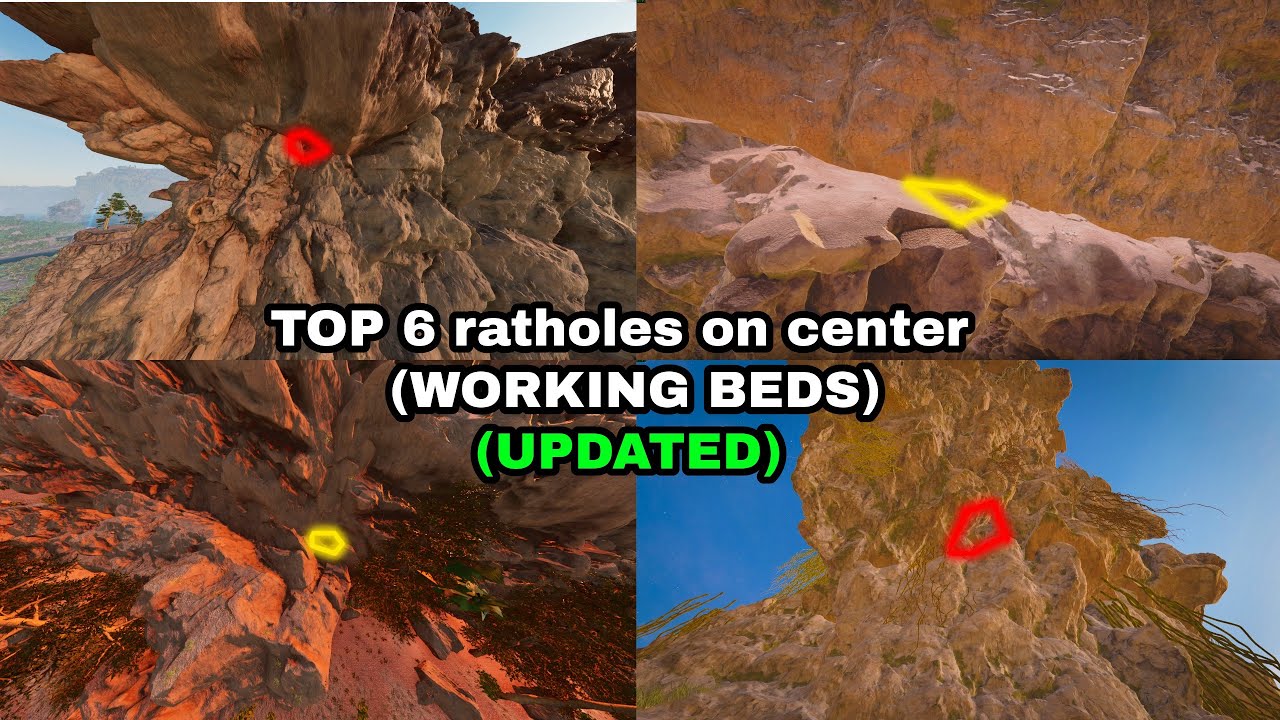 TOP 6 ratholes on the center