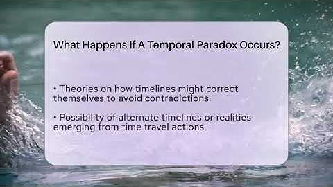 What Happens If A Temporal Paradox Occurs? - The SciFi Reel