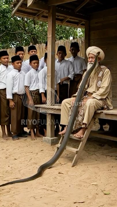 Syekh Kholil Bangkalan Tongkat Jadi Ular #kisahislami #kisahwaliallah #kisahsufi #shorts
