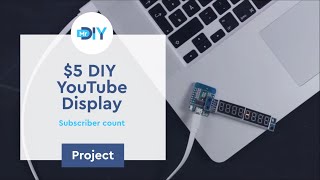 $5 YouTube Live Subscriber Display