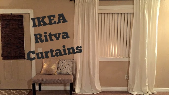 Turn Ikea Ritva Curtains into Pinch Pleat Curtains 