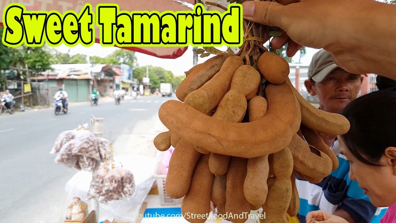 Street Food Vietnam 2017 - Sweet Tamarind Thailand Fruit - Me Thai | Street Food And Travel