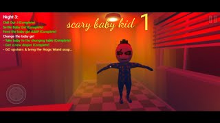 SCARY BABY KID CHAPTER 1 FULL HORROR GAME/SCARY BABY KID 1 screenshot 3