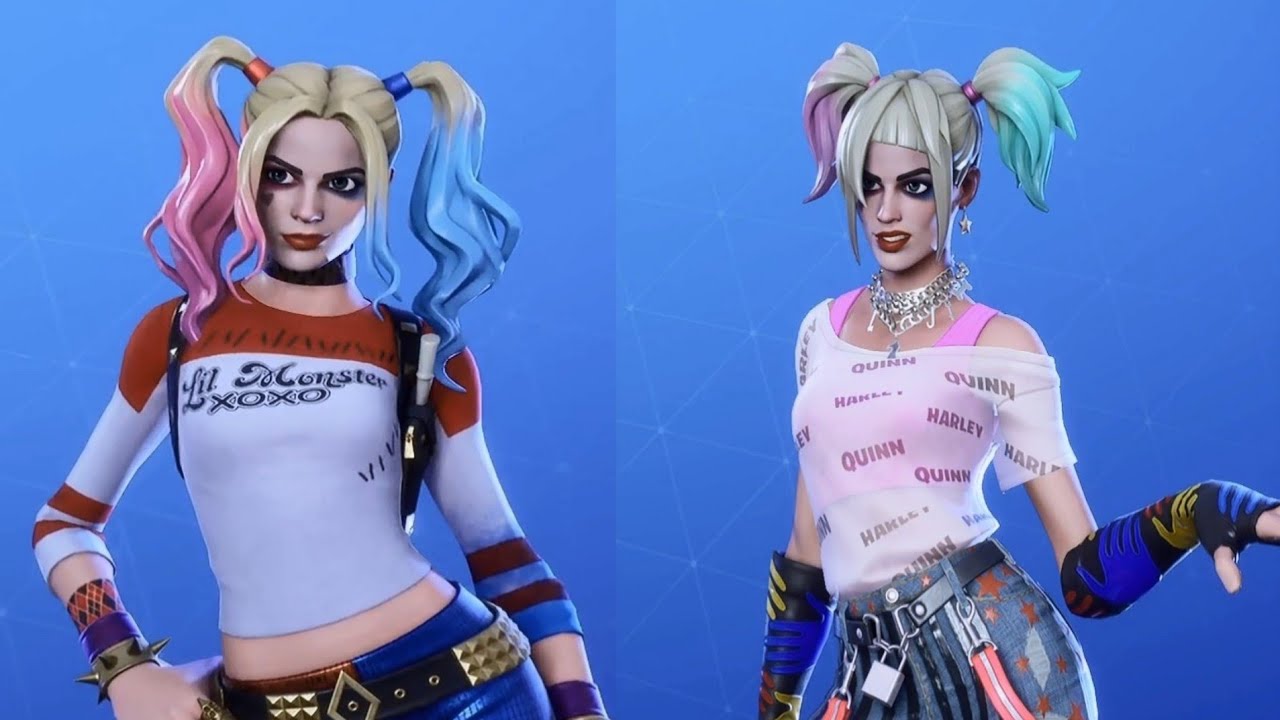 フォートナイト ハーレイ クイン スキン Fortnite Harley Quinn Skin Suicide Squad Birds Of Prey Youtube