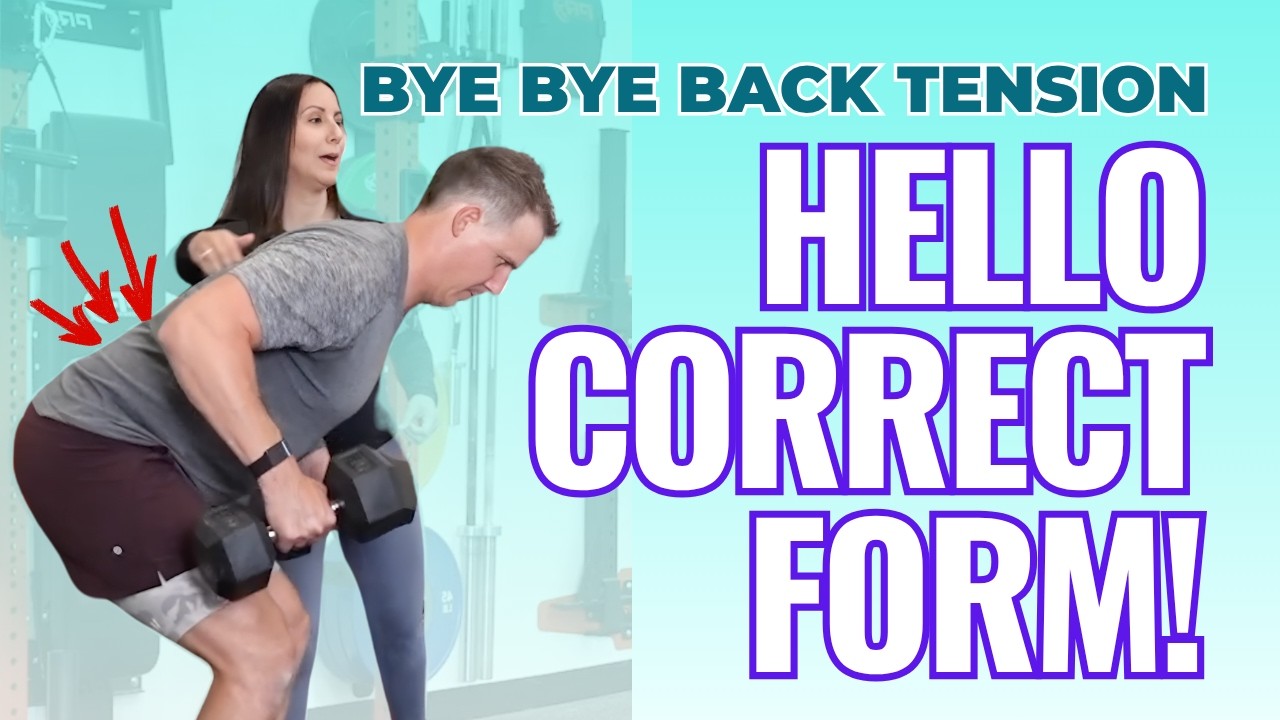 Low Back Pain with Bent Over Rows? Try this! - YouTube