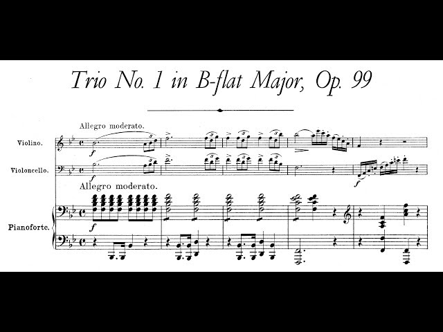 Schubert - Trio n°2:3è mvt : Trio Dali