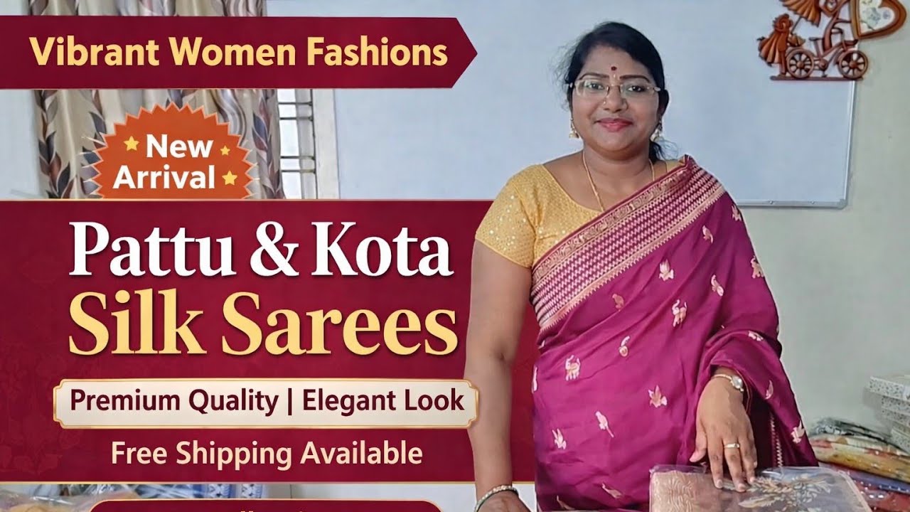 Pattu and kota silk sarees#onlineshopping #partyattire 