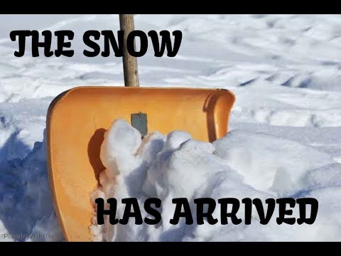 THE SNOW HAS ARRIVED! - YouTube