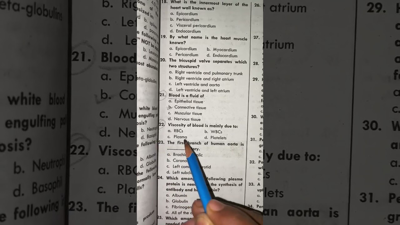 Hematology MCQs practice‼️#hematology #blood #medical #anatomy #mcq #medicalknowledge #shorts