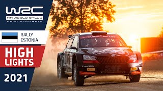 Super LUKYANUK untouchable - WRC3 Saturday Highlights - Rally Estonia 2021