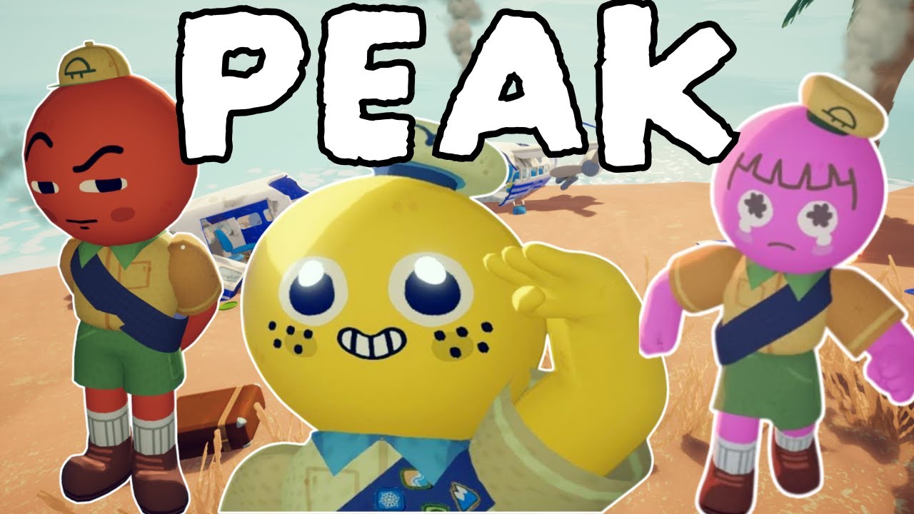 I Played PEAK For The First Time With Friends!(it went terrible...)