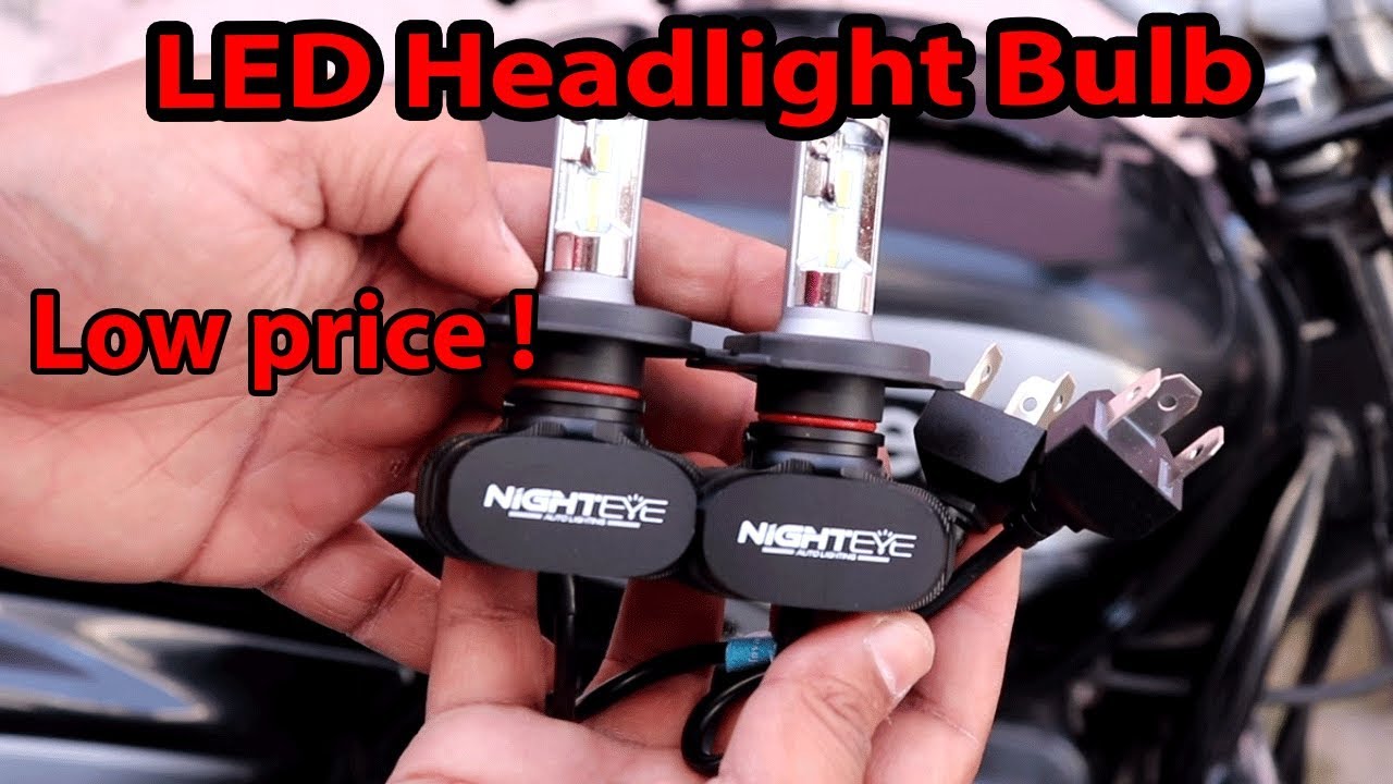 led headlight bulb for bike and car YouTube
