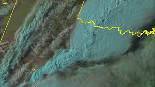 GOES East One-Minute Imagery of Severe Thunderstorms in Texas and Oklahoma