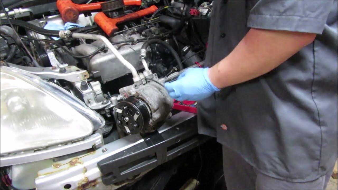Honda Civic EP3 AC clutch and Thermal protector replacement. AC fix