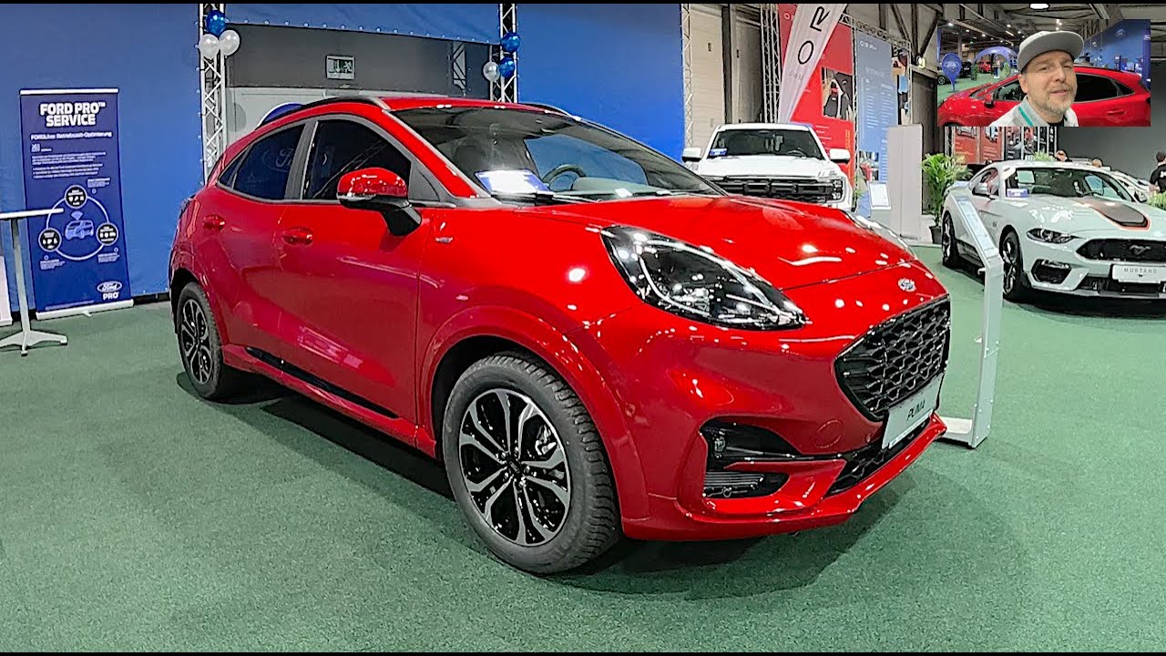 Ford Puma ST line ecoboost hybrid Crossover compact family SUV walkaround and interior W1228