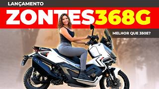 LANÇAMENTO EXCLUSIVO: ZONTES 368G - A primeira Maxi Scooter do Brasil