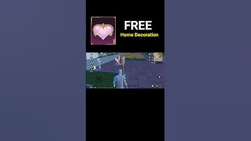 Free home decoration | PUBG home level upgrade | share home item with friend #pubg #pubgmobile #game