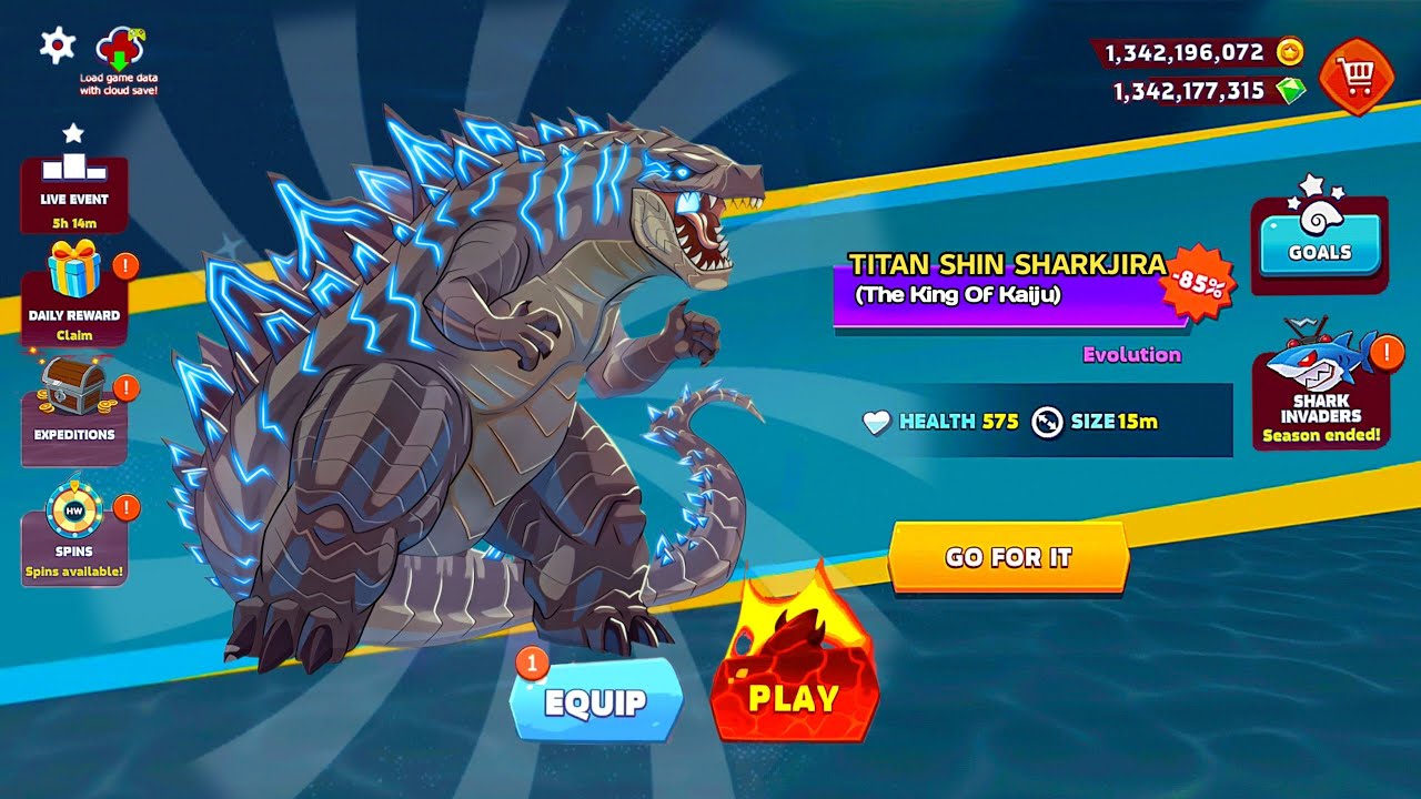 GIANT TITAN SHARKJIRA GOT 90% OFF UNLOCKED AND KILL ALL SHARK - BIG SHARK | HUNGRY SHARK EVOLUTION
