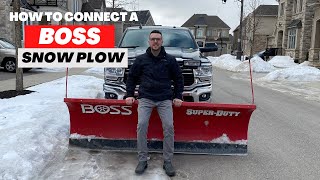 How to Connect/Disconnect A BOSS Snow Plow