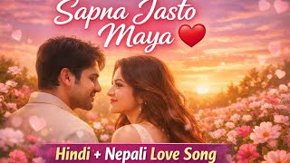 Sapna Jasto Maya ❤️ Hindi + Nepali Love Song Romantic Song 2026 Heart Touching