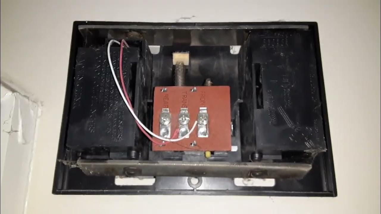 How to easily fix a buzzing + Broken Doorbell with no sound YouTube