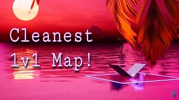 “CLEANEST” 1v1 Map You’ll Ever Need! ~ ( High FPS / Low Ping )