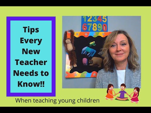 Tips Every New Teacher Needs to Know When Teaching Young Children