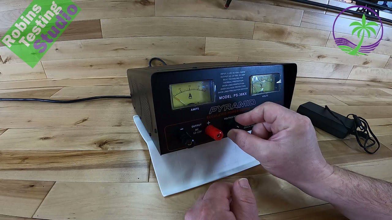 Reviewing the Pyramid PS36KX Bench Power Supply - YouTube