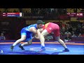 1/4 FS - 92 kg: K. MIESHKOV (UKR) v. A. SADULAEV (RUS)