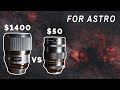 $50 Pentacon vs. $1400 Sigma 135mm lens for DEEP SKY ASTROPHOTOGRAPHY - vintage lens vs modern