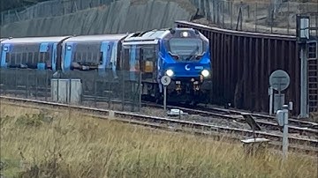 Chiltern Railways Class 68 & MK5a set at Wembley Stadium 
