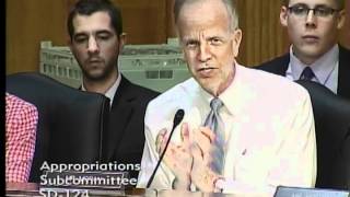 Sen. Moran Remakrs at Hearing to Review FY2013 Budget Request for the Food and Drug Administration