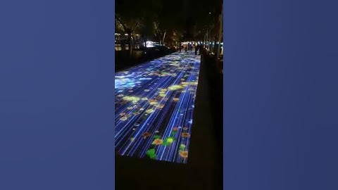 #interactive #projection #3d#floor#3D Mapping# interactive Projection Floor Games