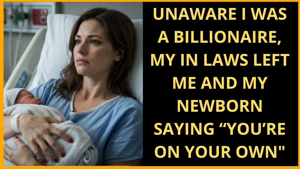 Unaware I Was A Billionaire, My In Laws Left Me And My Newborn Saying “You’re On Your Own