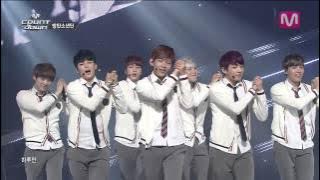 방탄소년단_하루만 (Just One Day by BTS of M COUNTDOWN 2014.4.10)