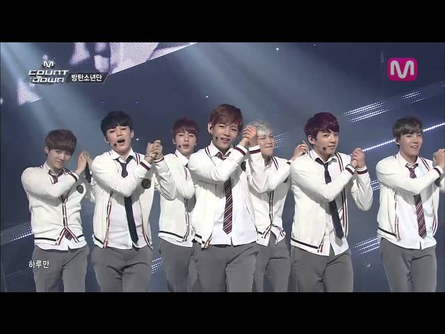 방탄소년단_하루만 (Just One Day by BTS of M COUNTDOWN 2014.4.10) class=