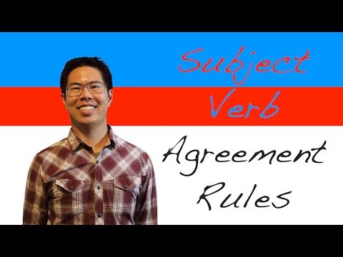 Subject Verb Agreement Rules (and Tricky Scenarios) - English Grammar Lesson