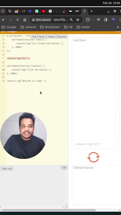 Javascript runtime at runtime Simulation - YouTube