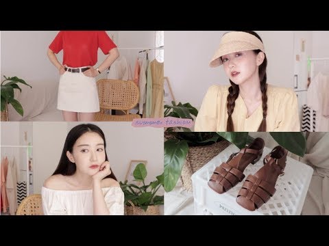 🌈쇼핑몰 여름옷 하울 SUMMER LOOK🏝 / <strong>네추럴하면서</strong> 편한룩 / 모던티지ver. / Ood 오드